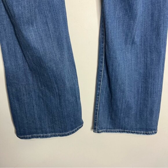 Levi's 726 High Rise Flare Jeans (plus Size) Medium Indigo Blue, size 18W - Picture 9 of 16